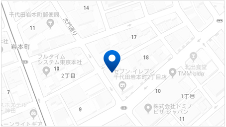 東京支店　所在地マップ