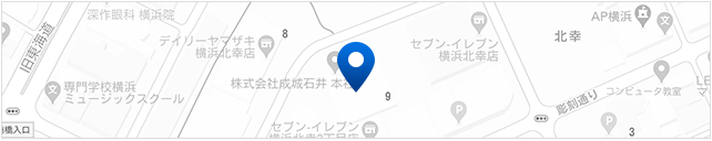 横浜支店　所在地マップ